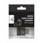 Gembird A-HDMI270-FML tussenstuk voor kabels HDMI Zwart
