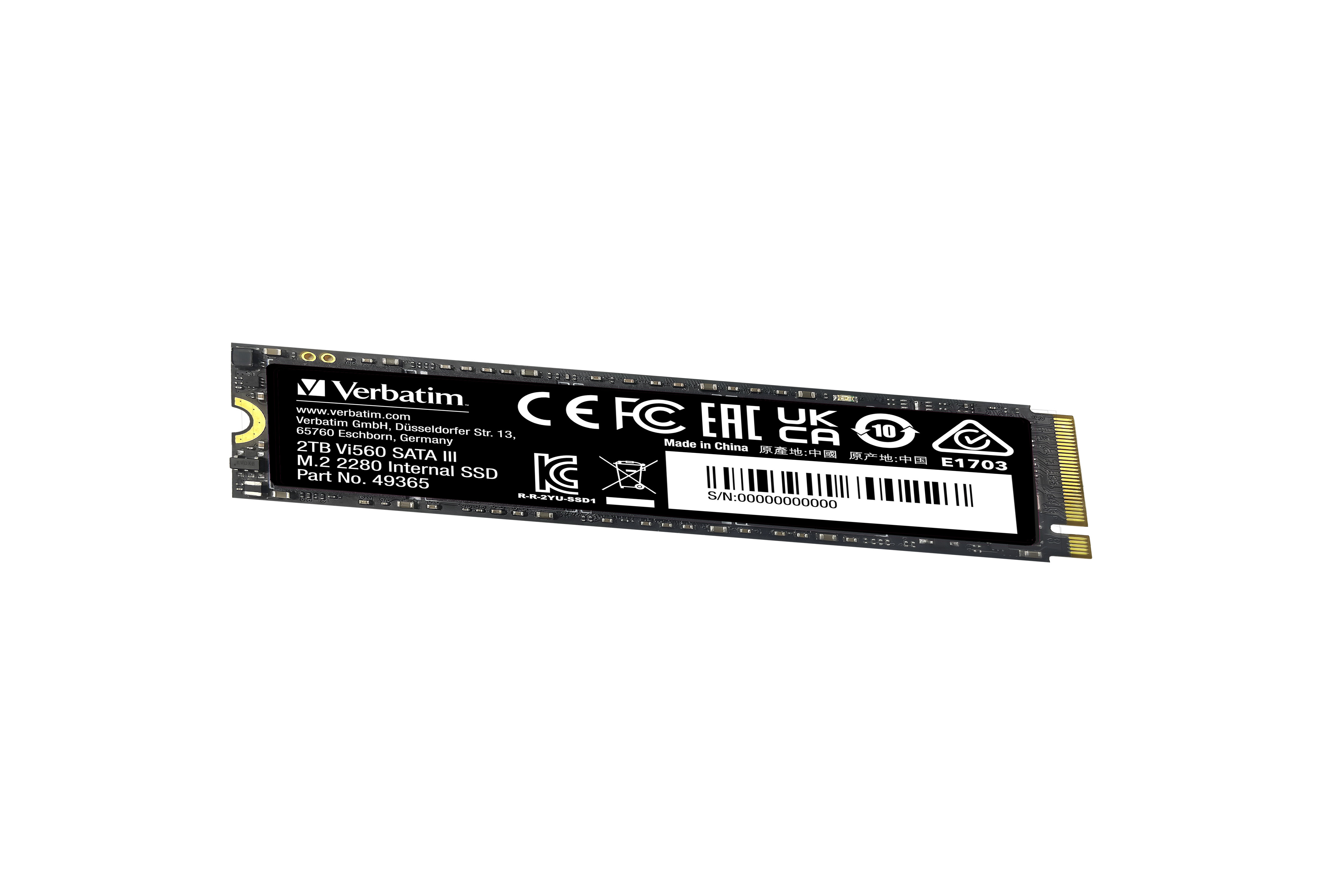Image of Verbatim Vi560 S3 M.2 SSD 2TB