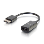 C2G 8in DisplayPort™ Male to HDMI® Female Passive Adapter Converter - 4K 30Hz