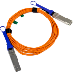 Atto QSFP Active fibre optic cable 5 m Orange