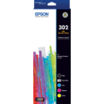 Epson 302 ink cartridge Standard Yield Black, Cyan, Magenta, Photo black, Yellow