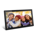 Aluratek AWS17F digital photo frame Black 17.3" Touchscreen Wi-Fi
