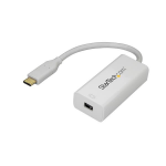StarTech.com USB-C to Mini DisplayPort Adapter - 4K 60Hz - White