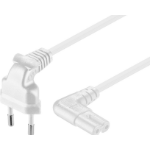 Microconnect W125574035 White 1 m C7 coupler