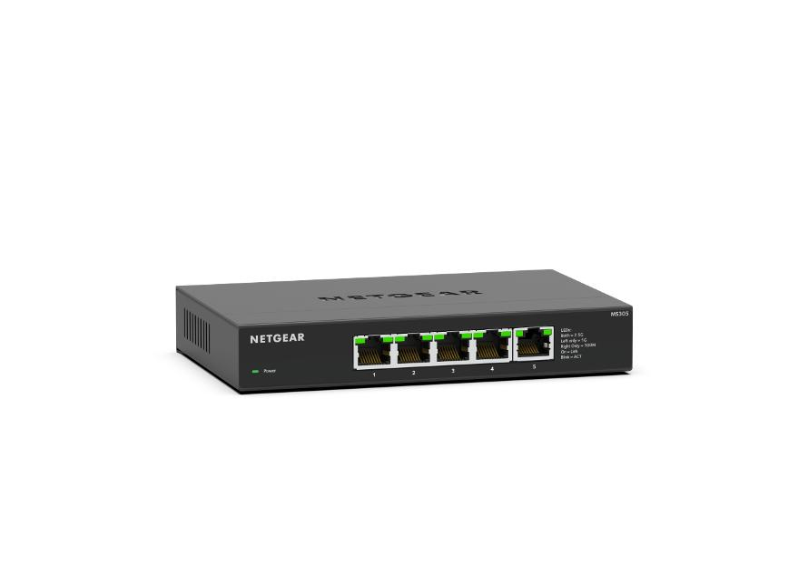 Image of NETGEAR MS305-100EUS network switch Unmanaged 2.5G Ethernet...