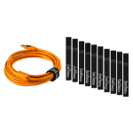 Tether Tools BTK54 USB cable 4.6 m USB 3.2 Gen 1 (3.1 Gen 1) USB A Micro-USB B Orange