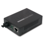 PLANET 10/100/1000Base-T to WDM network media converter 2000 Mbit/s 1550 nm Black