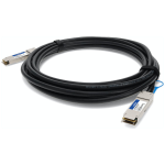 AddOn Networks ADD-QIBQMX-PDAC1M InfiniBand/fibre optic cable 1 m QSFP+ Black