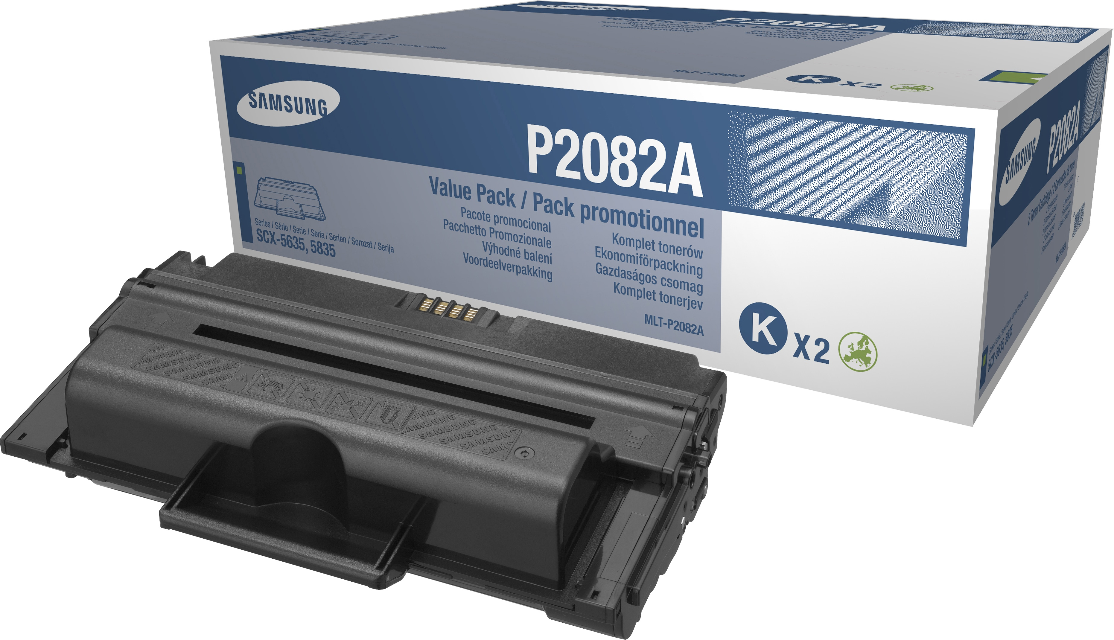 Image of HP SV127A/MLT-P2082A Toner cartridge black twin pack, 2x10K pages...