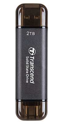 Image of Transcend TS2TESD310C external solid state drive 2 TB Black