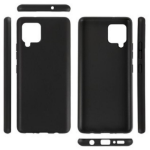 JLC Samsung A42 Matte Silicone Case - Black