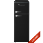 Ravanson LKK-210RB fridge-freezer Freestanding E Black