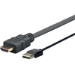 Vivolink PROHDMIUSB1 video cable adapter 1 m HDMI USB Type-A Black