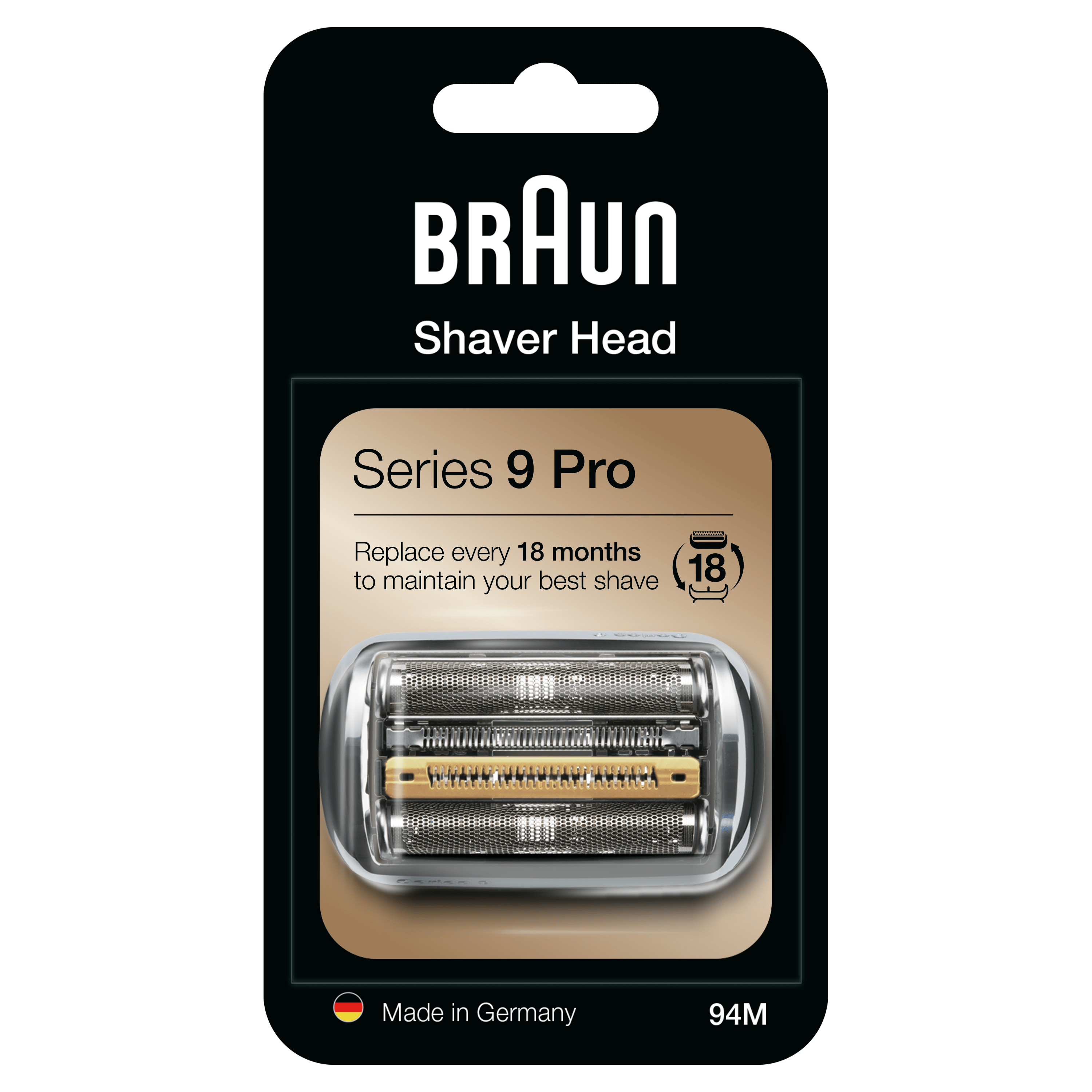 Image of Braun Series 9 81747657 - Shaving head - 1 head(s) - Silver -...