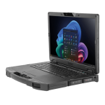 Getac S510AD, 39.6 cm (15,6''), Full HD, QWERTZ (DE), USB, USB-C, BT, Ethernet, Wi-Fi (Wi-Fi 7), Ryzen AI 5 340, SSD, Win. 11 Pro, black