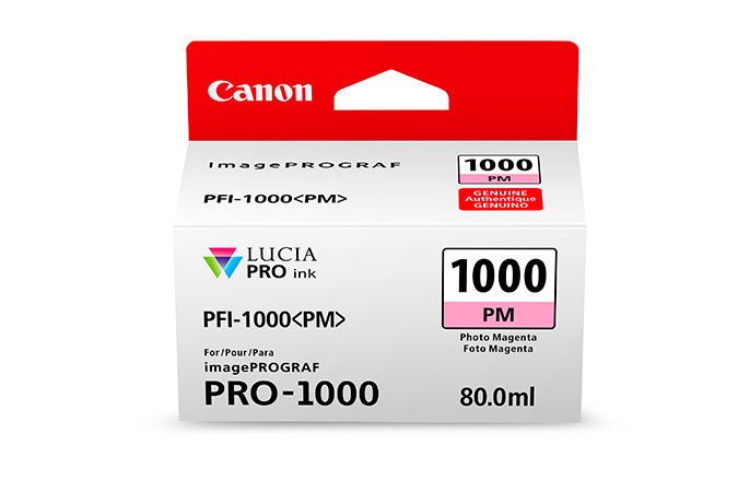 Canon PFI-1000 PM cartucho de tinta Original Foto magenta