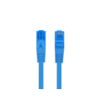 Lanberg PCF6A-10CC-0050-B networking cable Blue 0.5 m Cat6a S/FTP (S-STP)