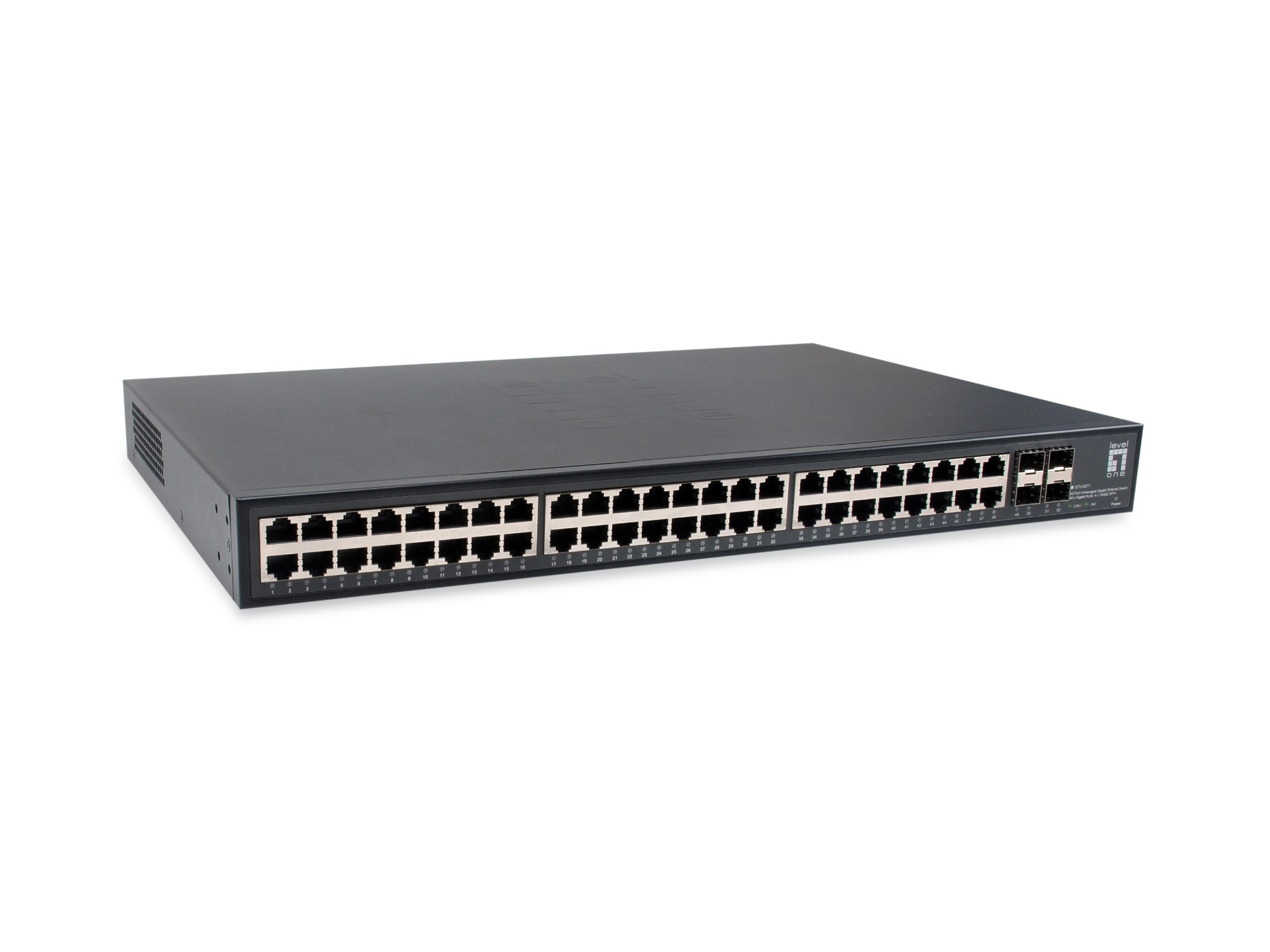 Photos - Switch LevelOne GTU-5211 network  Unmanaged Gigabit Ethernet (10/100/10 
