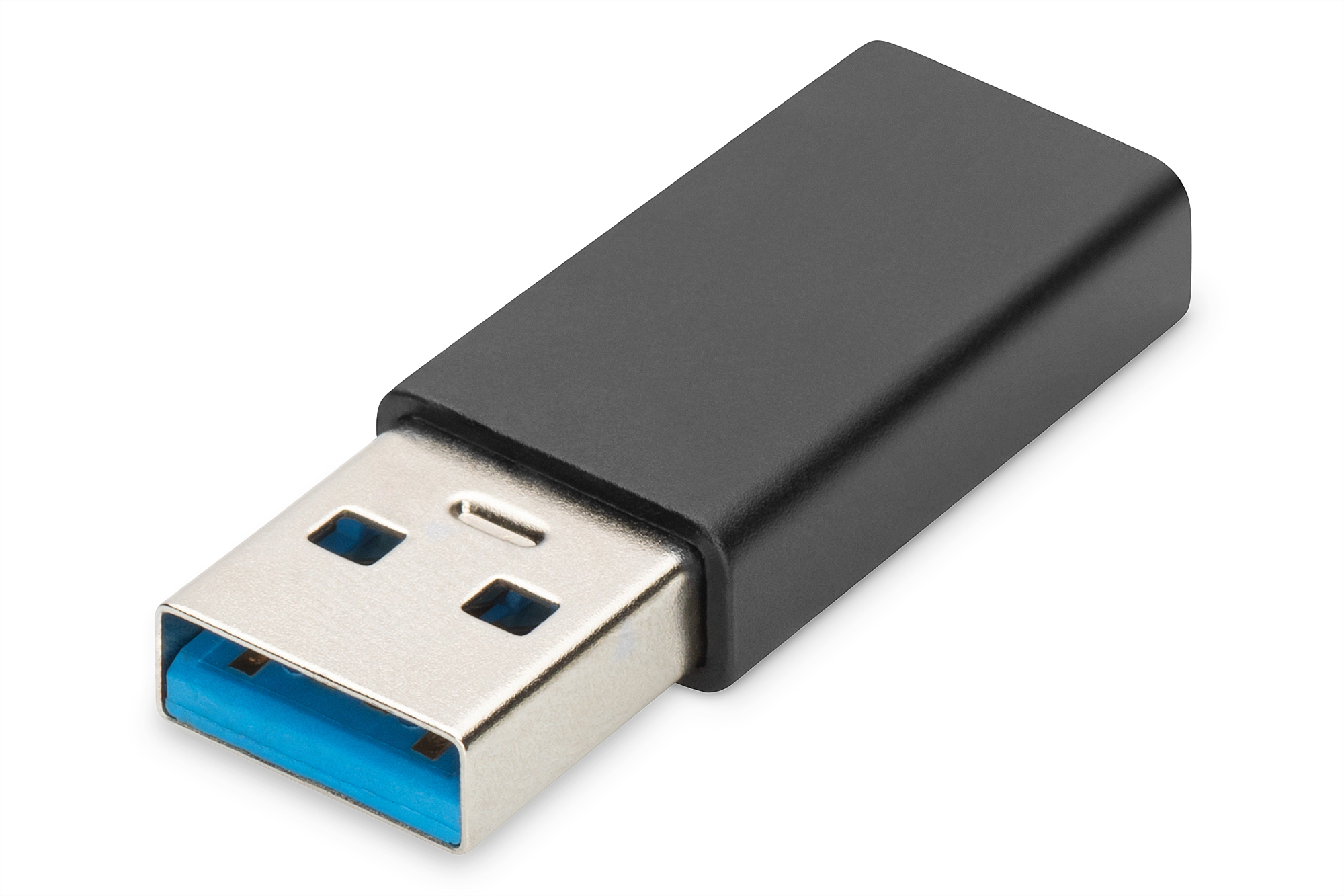 DIGITUS USB Type-C Adapter, USB A - USB-C, schwarz