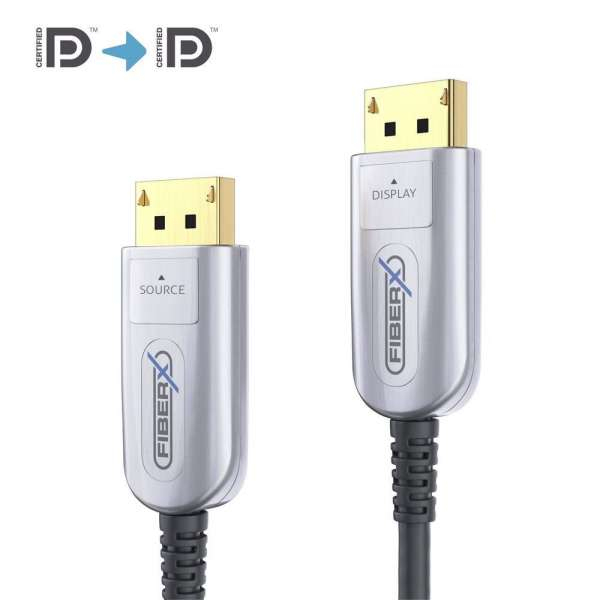 PureLink FX-I260-015 DisplayPort cable 15 m Black