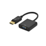Ednet 84506 video kabel adapter 0,15 m DisplayPort VGA (D-Sub) Zwart