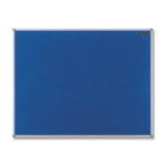 Nobo Basic Fixed bulletin board Blue Felt