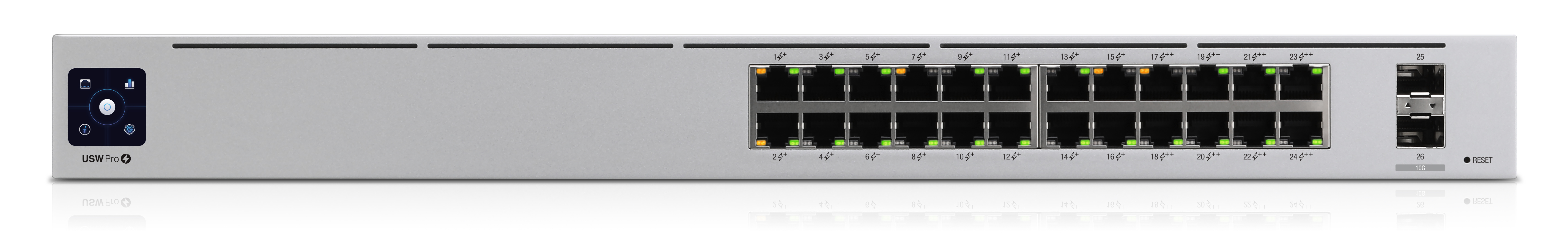 Image of Ubiquiti UniFi Pro 24-Port PoE Managed L2/L3 Gigabit Ethernet...