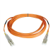 Tripp Lite N520-08M fiber optic cable 315" (8 m) 2x LC OFNR Orange