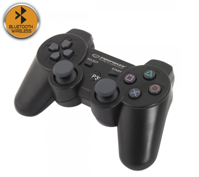 Image of Esperanza EGG109K Gaming Controller Black Bluetooth Joystick...