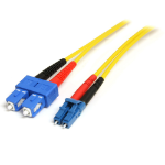 StarTech.com Fiber Optic Cable - Single-Mode Duplex 9/125 - LSZH - LC/SC - 7 m