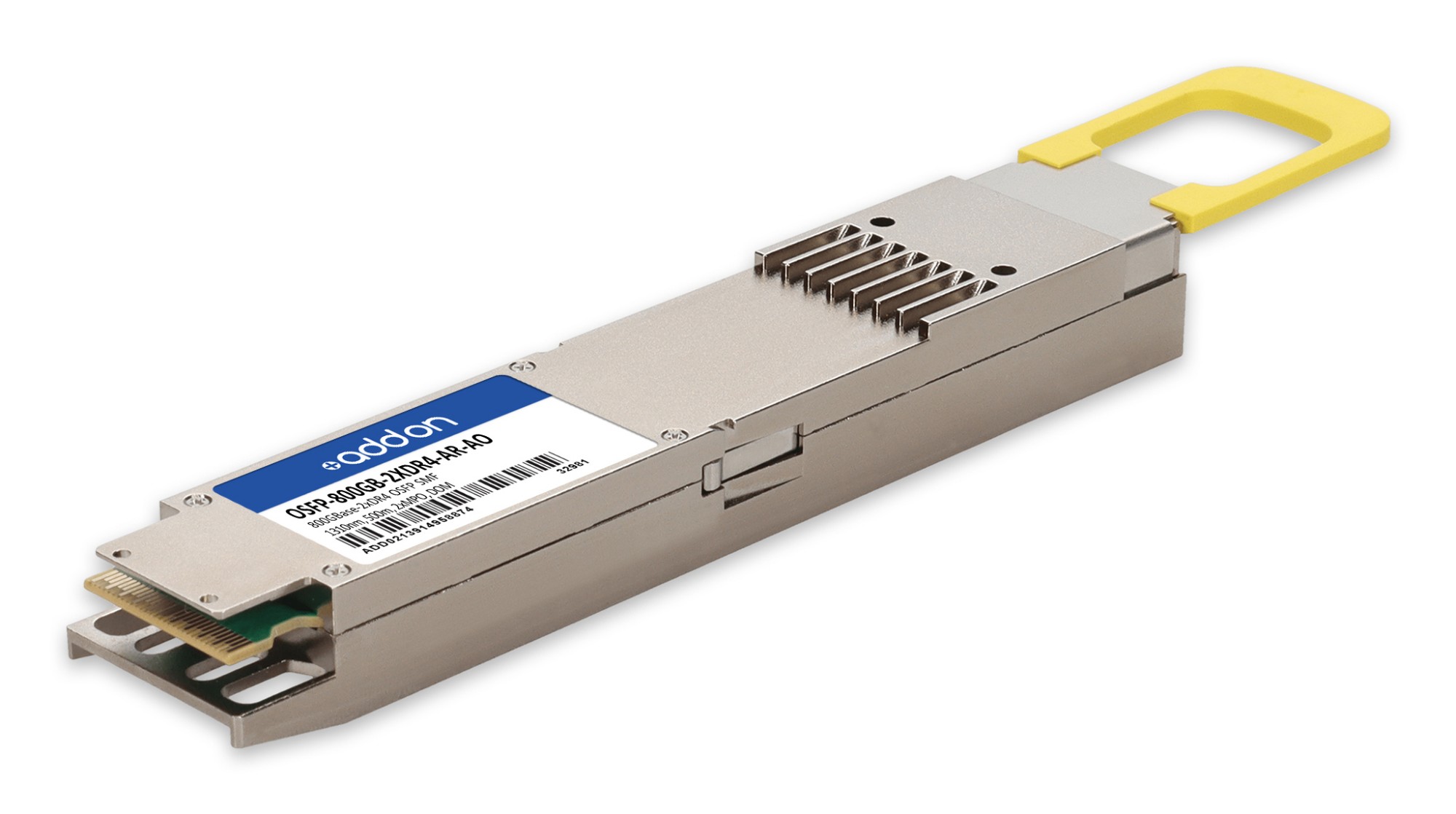 AddOn Networks OSFP-800GB-2XDR4-AR- Compatible 800G OSFP 500 m TAA Compliant Transceiver AddOn Networks OSFP-800GB-2XDR4-AR- Compatible 800G OSFP 500 m TAA Compliant Transceiver