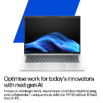 HP EliteBook 8 G1i 16 inch Notebook Next Gen AI PC Wolf Pro Security Edition Copilot+ PC Intel Core Ultra 7 268V Laptop 40.6 cm (16") 2.5K 32 GB LPDDR5x-SDRAM Wi-Fi 7 (802.11be) Windows 11 Pro Silver