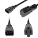 AddOn Networks ADD-C142N515C18G6FBK power cable Black 70.9" (1.8 m) IEC C14 NEMA 5-15R