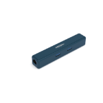 Origin Storage Travel Dock USB C 6in1 Wired USB 3.2 Gen 1 (3.1 Gen 1) Type-C Blue