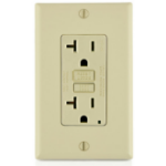 Leviton GFTR2-I socket-outlet NEMA 5-20R Ivory