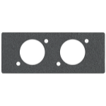 Extron 70-1020-02 wall plate/switch cover Grey