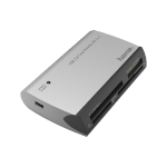 Hama All in One card reader USB 2.0 Black, Silver