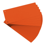 Herlitz 10843647 divider Cardboard Orange 100 pc(s)