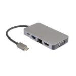 Microconnect USB3.1CCOM14 laptop dock/port replicator Wired USB 3.2 Gen 1 (3.1 Gen 1) Type-C Grey