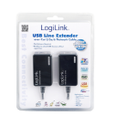 LogiLink Line Extender USB via CAT5/6 interfacekaart/-adapter
