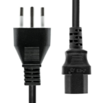 ProXtend Type L (Italy) to C13 Power Cord Black 1m