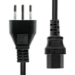 ProXtend Type L (Italy) to C13 Power Cord Black 1m