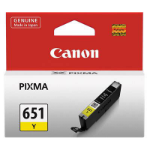 CANON CLI651Y INKJET CARTRIDGE YELLOW