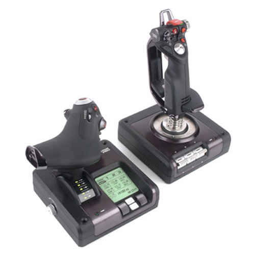 Image of Logitech X52 Professional H.O.T.A.S. - Joystick and throttle -...