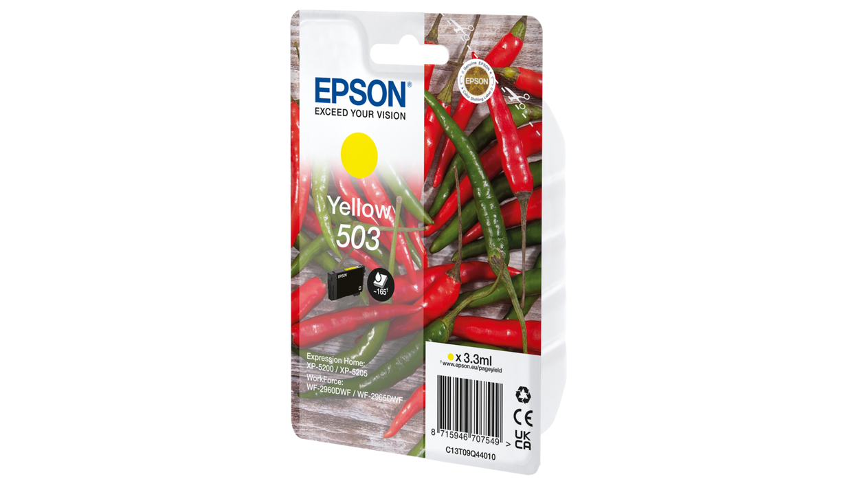 Epson C13T09Q44010/503 Ink cartridge yellow, 165 pages 3,3ml for Epson XP-5200