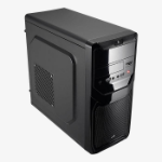 Aerocool QS183 Black Micro ATX Case With USB 3.0, Card Reader