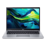 Acer Aspire AG14-21P-R5DQ AMD Ryzen™ 5 7520U Laptop 35.6 cm (14") WUXGA 16 GB LPDDR5-SDRAM 1 TB SSD Wi-Fi 6 (802.11ax) Windows 11 Home Silver