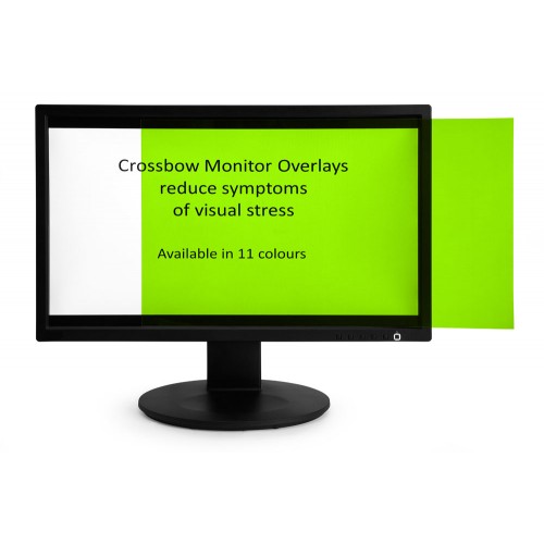 Image of Crossbow Education Monitor Overlay Celery - 24 Widescreen (299 x...