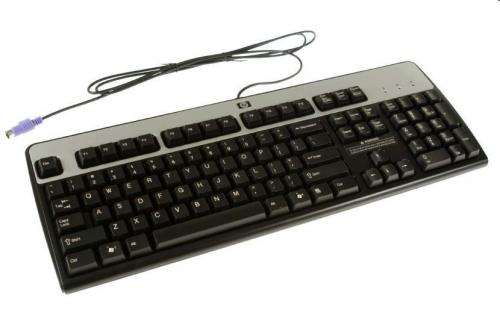 ps2 keyboard hp wired qwerty pc 5189