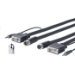 Vivolink PROVGASCW15 VGA cable 15 m VGA (D-Sub) + 3.5mm Black